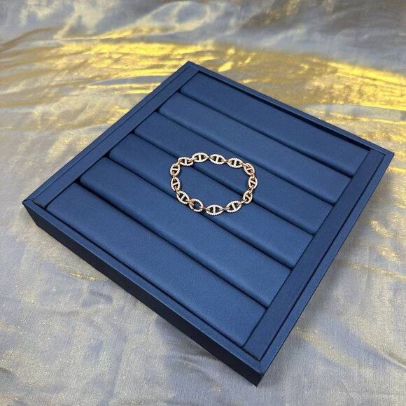 APM Monaco Maille Marine Rose Gold Bracelet - Picture 3 of 5